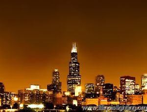 Chicago's sky lacks all but a few stars.